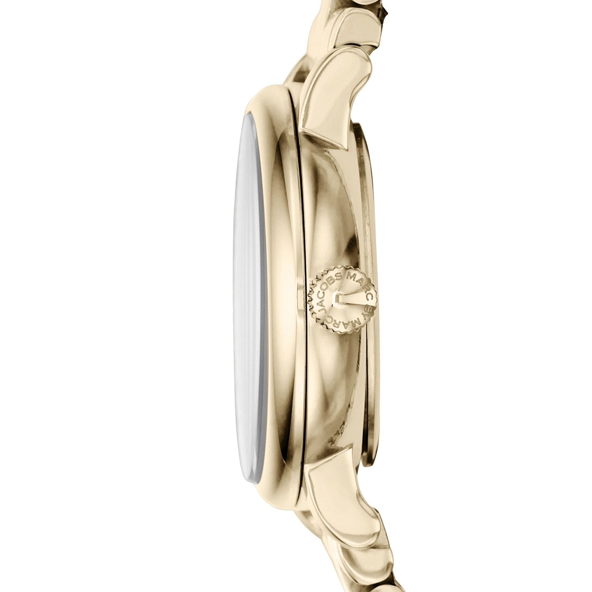  Shop Authentic Marc Jacobs Baker Mint Green Dial Gold Steel Strap Watch for Women - MBM3284 - Luxxuri