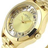  Shop Authentic Marc Jacobs Henry Gold Dial Gold Steel Strap Watch for Women - MBM3292 - Luxxuri