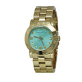  Shop Authentic Marc Jacobs Amy Blue Dial Gold Steel Strap Watch for Women - MBM3301 - Luxxuri