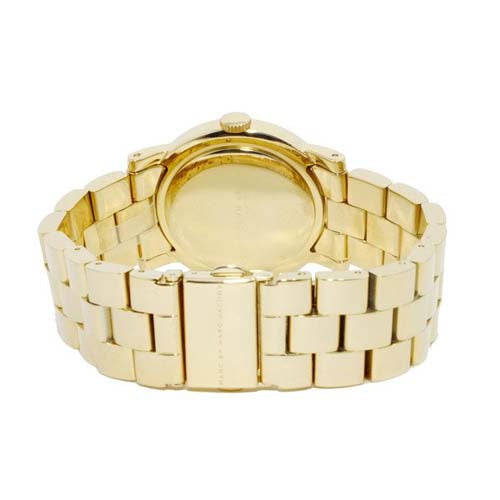  Shop Authentic Marc Jacobs Amy Blue Dial Gold Steel Strap Watch for Women - MBM3301 - Luxxuri