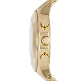  Shop Authentic Marc Jacobs Blade Chronograph Black Dial Gold Steel Strap Watch for Women - MBM3309 - Luxxuri