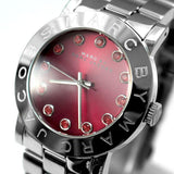  Shop Authentic Marc Jacobs Amy Red Dial Silver Steel Strap Watch for Women - MBM3335 - Luxxuri