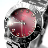  Shop Authentic Marc Jacobs Amy Red Dial Silver Steel Strap Watch for Women - MBM3333 - Luxxuri