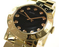  Shop Authentic Marc Jacobs Amy Glitz Black Dial Gold Steel Strap Watch for Women - MBM3334 - Luxxuri