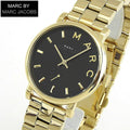  Shop Authentic Marc Jacobs Baker Black Dial Gold Steel Strap Watch for Women - MBM3355 - Luxxuri