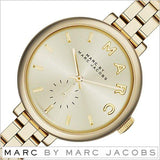  Shop Authentic Marc Jacobs Sally Champagne Gold Dial Gold Steel Strap Watch for Women - MBM3363 - Luxxuri