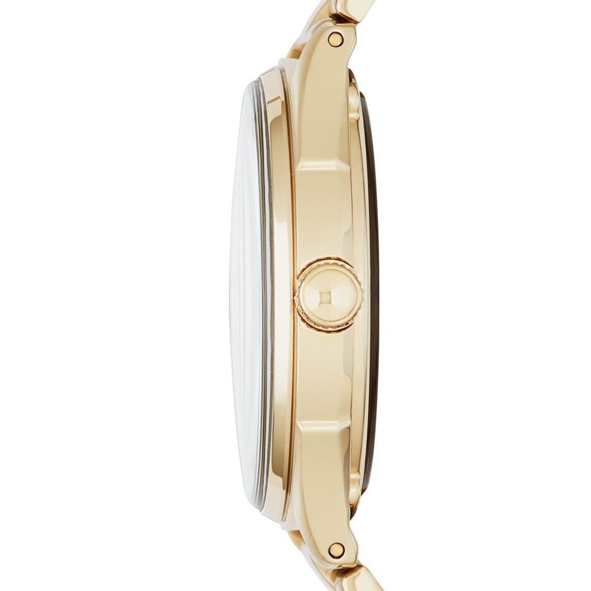  Shop Authentic Marc Jacobs Marc Tether Transparent Gold Dial Gold Steel Strap Watch for Women - MBM3413 - Luxxuri
