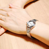  Shop Authentic Marc Jacobs Tether Transparent Silver Dial Silver Steel Strap Watch for Women - MBM3416 - Luxxuri