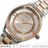  Shop Authentic Marc Jacobs Tether Transparent White Dial Two Tone Steel Strap Watch for Women - MBM3418 - Luxxuri