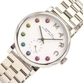  Shop Authentic Marc Jacobs Marc White Dial Silver Steel Strap Watch for Women - MBM3420 - Luxxuri
