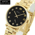  Shop Authentic Marc Jacobs Baker Dexter Black Dial Gold Steel Strap Watch for Women - MBM3421 - Luxxuri