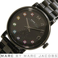  Shop Authentic Marc Jacobs Baker Black Dial Black Steel Strap Watch for Women - MBM3425 - Luxxuri