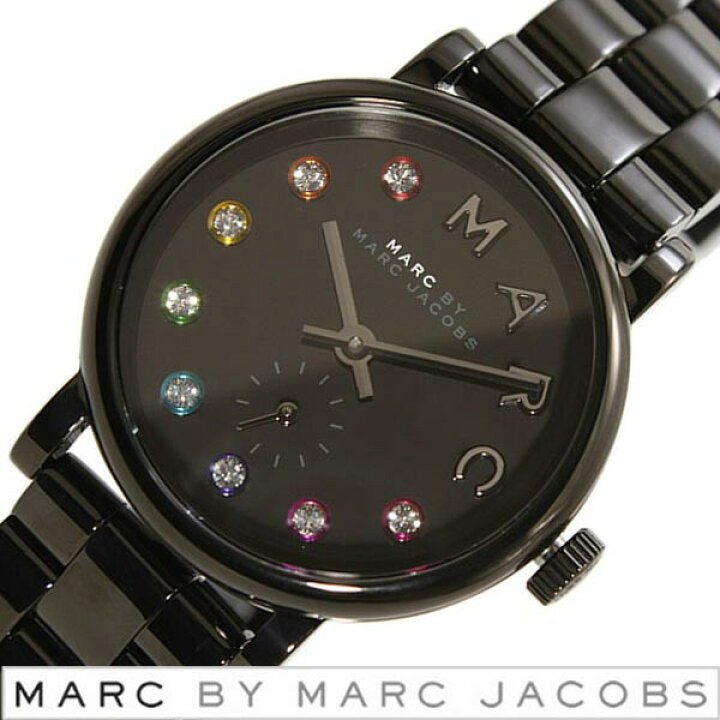  Shop Authentic Marc Jacobs Baker Black Dial Black Steel Strap Watch for Women - MBM3425 - Luxxuri