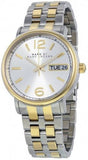  Shop Authentic Marc Jacobs Fergus Silver Dial Two Tone Steel Strap Watch for Women - MBM3426 - Luxxuri