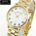  Shop Authentic Marc Jacobs Baker White Dial Gold Steel Strap Watch for Women - MBM3440 - Luxxuri