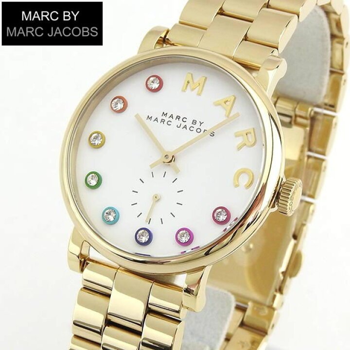  Shop Authentic Marc Jacobs Baker White Dial Gold Steel Strap Watch for Women - MBM3440 - Luxxuri