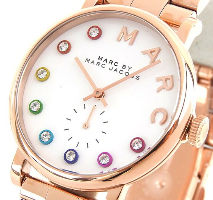  Shop Authentic Marc Jacobs Baker White Dial Rose Gold Steel Strap Watch for Women - MBM3441 - Luxxuri