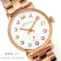  Shop Authentic Marc Jacobs Baker Dexter White Dial Rose Gold Steel Strap Watch for Women - MBM3443 - Luxxuri