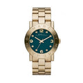  Shop Authentic Marc Jacobs Amy Green Dial Gold Steel Strap Watch for Women - MBM8619 - Luxxuri