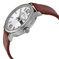  Shop Authentic Marc Jacobs Fergus White Dial Brown Leather Strap Watch for Women - MBM8649 - Luxxuri