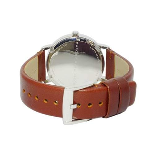  Shop Authentic Marc Jacobs Fergus White Dial Brown Leather Strap Watch for Women - MBM8649 - Luxxuri