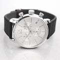  Shop Authentic Calvin Klein City Chronograph Silver Dial Black Leather Strap Watch for Men - K2G271C6 - Luxxuri