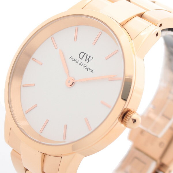  Shop Authentic Daniel Wellington Iconic Link White Dial Gold Steel Strap Watch For Men - DW00100343 - Luxxuri