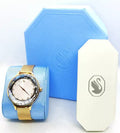  Shop Authentic Swarovski Octea Nova Silver Dial Rose Gold Mesh Strap Watch for Women - 5650011 - Luxxuri