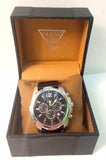  Shop Authentic Guess Intrepid Chronograph Black Dial Two Tone Steel Strap Watch for Men - W0167G1 - Luxxuri