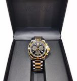  Shop Authentic Movado Series 800 Chronograph Black Dial Two Tone Steel Strap Watch For Men - 2600146 - Luxxuri