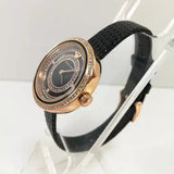  Shop Authentic Emporio Armani Rosa Two Hand Black Dial Black Leather Strap Watch For Women - AR11493 - Luxxuri