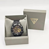  Shop Authentic Guess Axel Multifunction Black Dial Black Steel Strap Watch For Men - GW0488G3 - Luxxuri