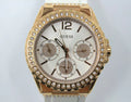  Shop Authentic Guess Starlight Diamonds White Dial White Rubber Strap Watch for Women - W0846L5 - Luxxuri