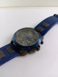  Shop Authentic Guess Velocity Blue Dial Blue Rubber Strap Watch for Men - W0599G2 - Luxxuri