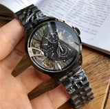  Shop Authentic Fossil Townsman Mechanical Black Dial Black Steel Strap Watch for Men -  ME1136 - Luxxuri