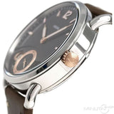  Shop Authentic Fossil The Commuter Twist Black Dial Brown Leather Strap Watch for Men -  ME1165 - Luxxuri