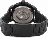  Shop Authentic Fossil Modern Machine Automatic Silver Dial Black Steel Strap Watch for Men - ME3080 - Luxxuri