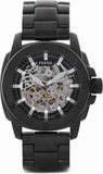  Shop Authentic Fossil Modern Machine Automatic Silver Dial Black Steel Strap Watch for Men - ME3080 - Luxxuri