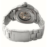  Shop Authentic Fossil Modern Machine Automatic Silver Dial Silver Steel Strap Watch for Men - ME3081 - Luxxuri