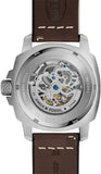  Shop Authentic Fossil Modern Machine Automatic Skeleton White Dial Brown Leather Strap Watch for Women - ME3083 - Luxxuri