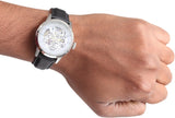  Shop Authentic Fossil Townsman Automatic Skeleton White Dial Black Leather Strap Watch for Men - ME3085 - Luxxuri