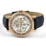  Shop Authentic Fossil Original Boyfriend Skeleton White Dial Blue Leather Strap Watch for Women - ME3086 - Luxxuri