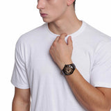  Shop Authentic Fossil Townsman Automatic Skeleton Brown Dial Brown Leather Strap Watch for Men - ME3098 - Luxxuri