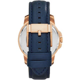  Shop Authentic Fossil Grant Automatic Skeleton Blue Dial Blue Leather Strap Watch for Men - ME3102 - Luxxuri
