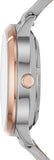  Shop Authentic Fossil Vintage Muse Automatic Skeleton White Dial Grey Leather Strap Watch for Women - ME3131 - Luxxuri