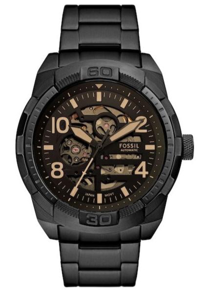  Shop Authentic Fossil Bronson Chronograph Black Dial Black Steel Strap Watch for Men - FS5876 - Luxxuri