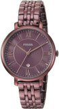  Shop Authentic Fossil Jacqueline Brown Dial Brown Steel Strap Watch for Women - ES4100 - Luxxuri