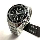  Shop Authentic Citizen Promaster Diver Chronograph Black Dial Silver Steel Strap Watch For Men - BN0190-82E - Luxxuri