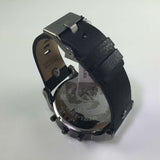  Shop Authentic Diesel Mr Daddy 2.0 Black Dial Black Leather Strap Watch For Men - DZ7348 - Luxxuri