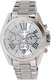  Shop Authentic Michael Kors Bradshaw Silver Dial Silver Steel Strap Watch for Men - MK5535 - Luxxuri